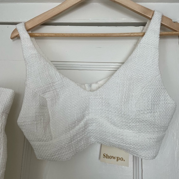 ADELAIDE TWO PIECE WIDE LEG SET IN WHITE
SHOWPO - Picture 5 of 7